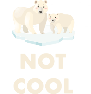 Polar Bear Climate Change is not Cool Magnet