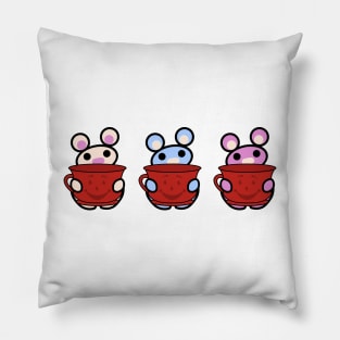 Three Chibis (Kool-Aid) Pillow