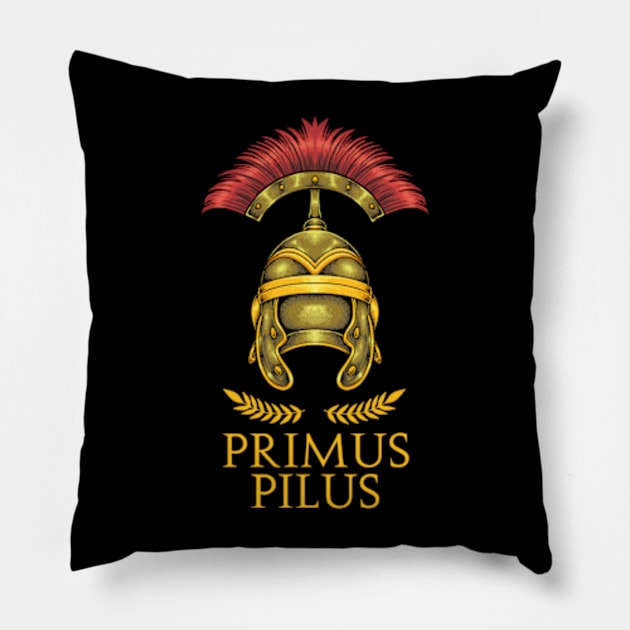 Roman Legionnaire - Primus Pilus Pillow by Modern Medieval Design