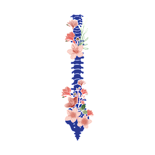 Floral spine T-Shirt