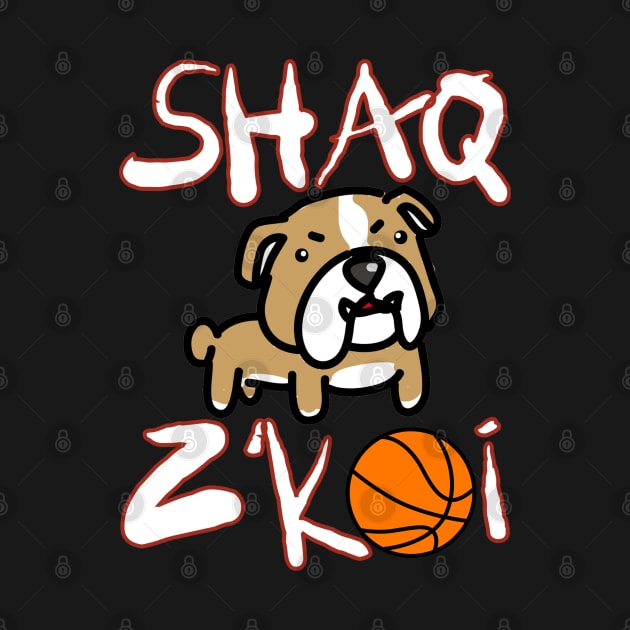 Shaq Z'Koi Academy Bulldogs Basketball Squad Warmup Jersey by WavyDopeness