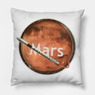 Mars red planet Pillow