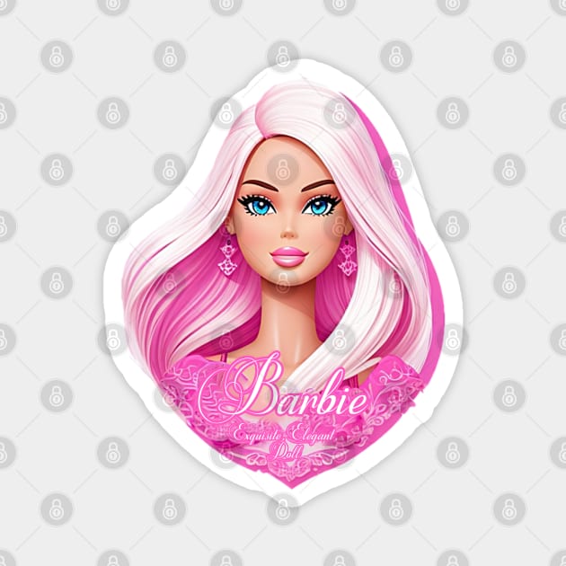 barbie Magnet by AOAOCreation