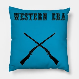 Western Era - Two Long Rifles Pillow