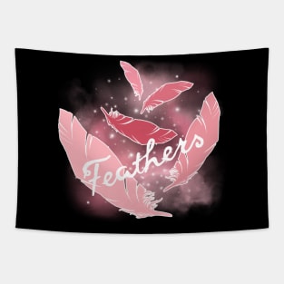 Soft Feathers Tapestry