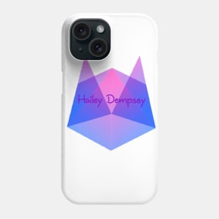 Hailey Dempsey Pink and Purple Wolf Phone Case