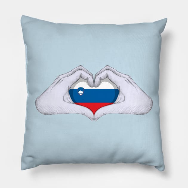 Slovenia Pillow by redmay