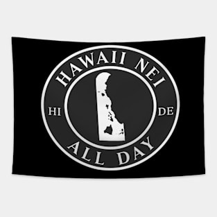 Roots Hawaii and Delaware by Hawaii Nei All Day Tapestry