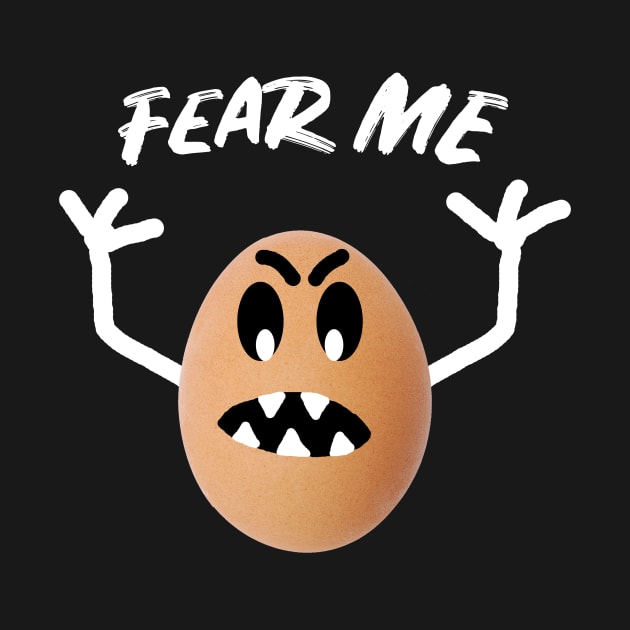Funny Creepy Halloween Egg Monster by Jimmyson