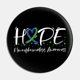 Hope Neurofibromatosis Awareness Pin