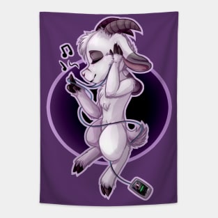 Music Goat Tapestry