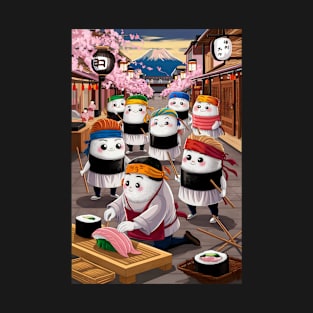 Cute sushi chefs T-Shirt