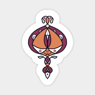 Yoga design Magnet