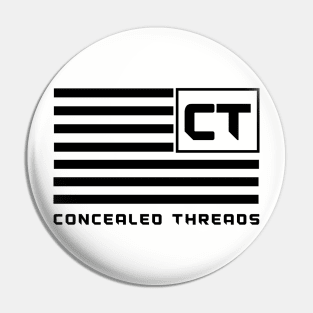 CT Vertical Flag Pin