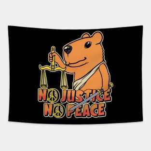 capybara the justice Tapestry