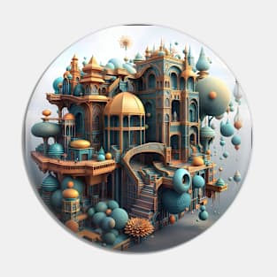 fantasy castle Pin