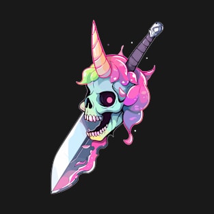 Rave Zombie Unicorn EDM Festival DJ T-Shirt