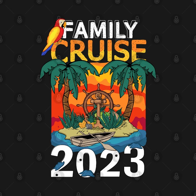 Family Cruise Squad 2023 Matching Family Cruise 2023 by PomegranatePower