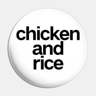 Chicken And Rice Pin
