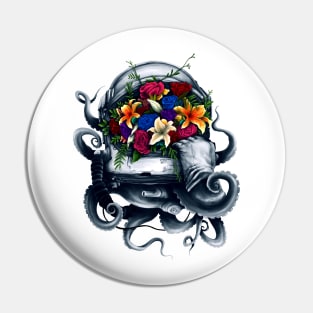 Space Bloom Pin