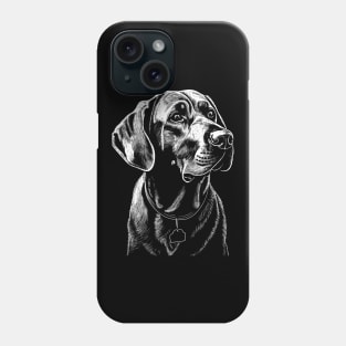 Adorable Black Lab Dog Illustration - Perfect Gift for Dog Lovers Phone Case