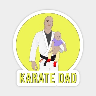 Karate Dad Magnet