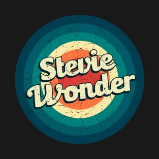 Graphic Wonder Name Retro Vintage Circle T-Shirt