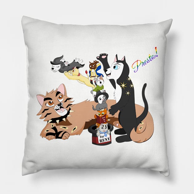 The Pride of Broadway Pillow by traditionation