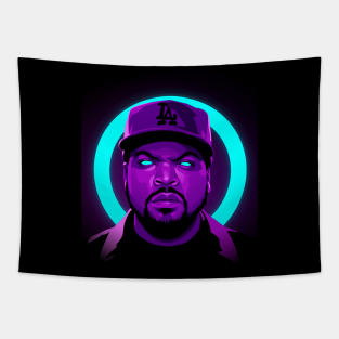 Ice Cube illustration Tapestry