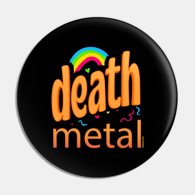 Death Metal Pin by Frajtgorski