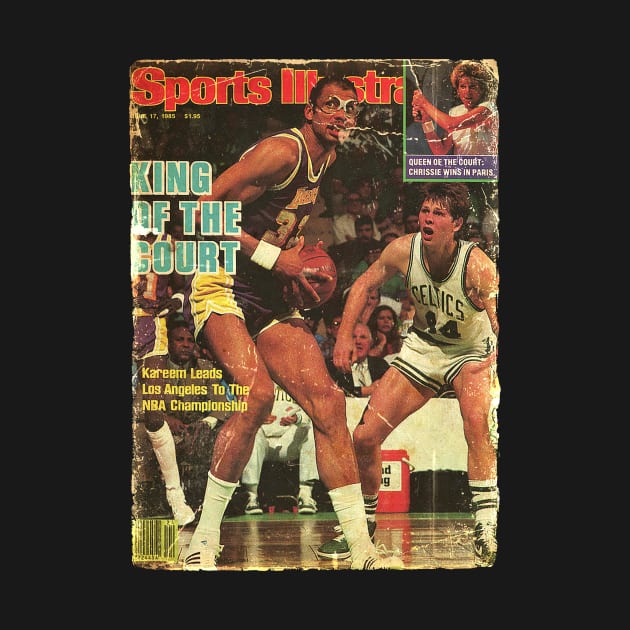 COVER SPORT - SPORT ILLUSTRATED - KING OF THE COURT by FALORI