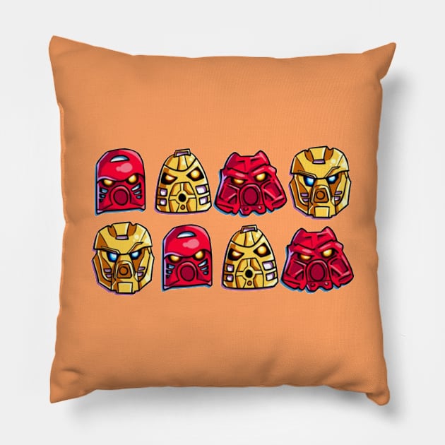 Bonkle Hero Robot Pillow by sonara