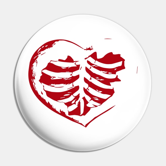 Ribs in heart Pin by Right-Fit27