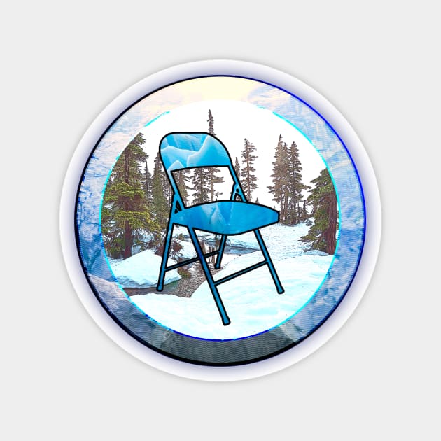 Ice - ChairDrobe Biomes Magnet by Chair