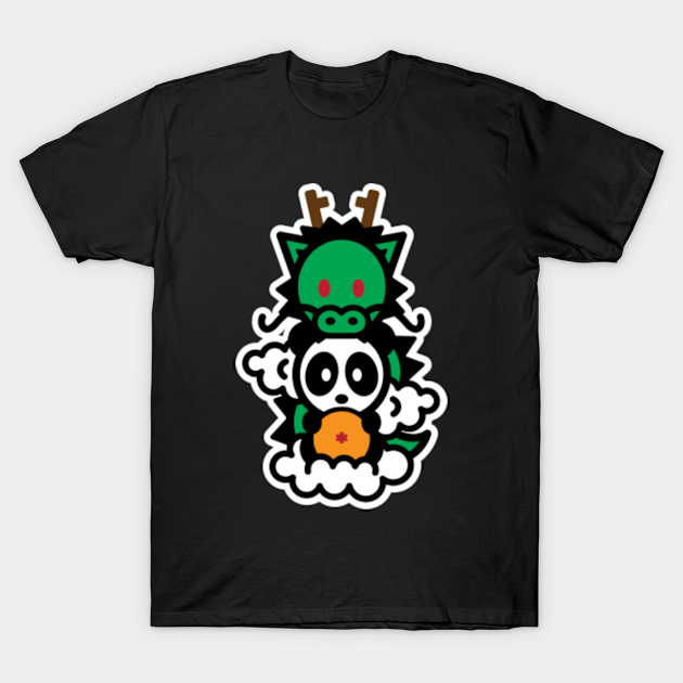 Green Dragon Panda - Panda - T-Shirt