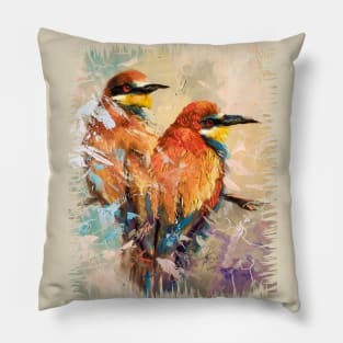 Spring birds Pillow