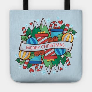 Mery Christmas Lovely Design Tote