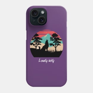 Lonely Wolf Phone Case