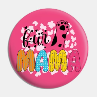 fur mama Pin