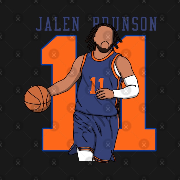 Jalen Brunson Comic Style by mia_me