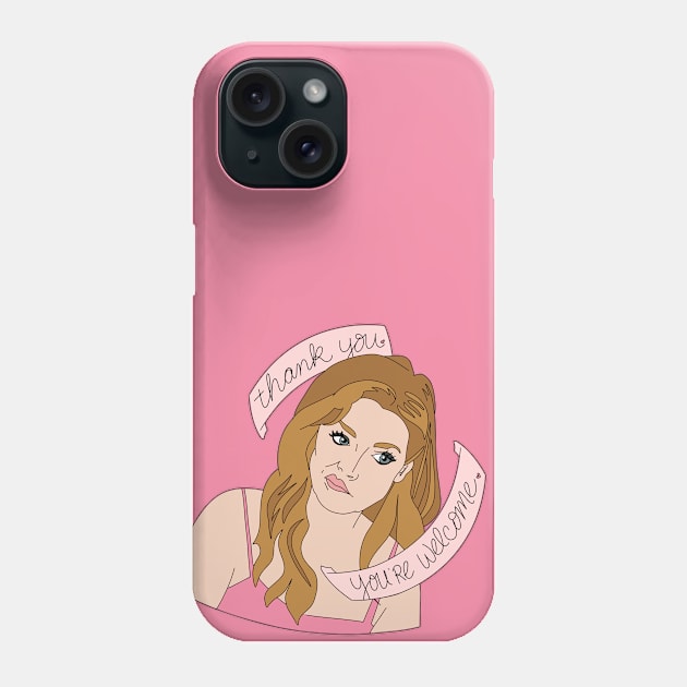 Thank You Denise Phone Case by thecompassrose