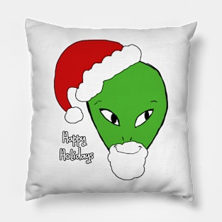 Donut the Alien - Santa Pillow