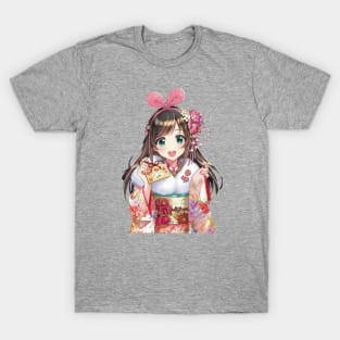 Art Girl T-Shirt drawing cute girl Anime Aesthetic Girls T-shirt