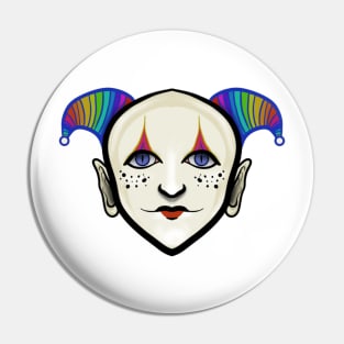 Cute clown Creature Pin