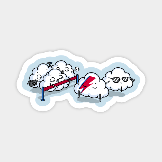 David Cloudy! Magnet by Raffiti