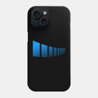 Symbolic Blue Line Phone Case