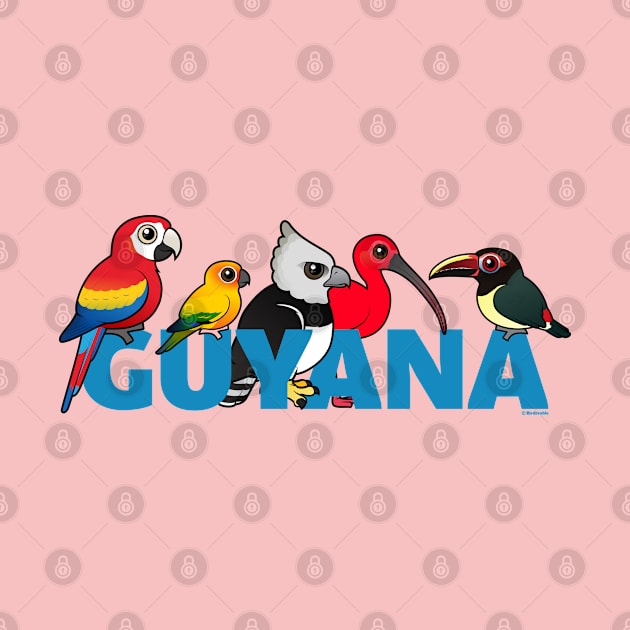 Birdorable Guyana Birds by birdorable