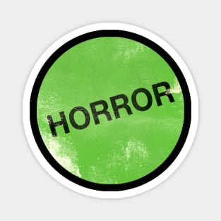 Horror VHS Rental Sticker Magnet