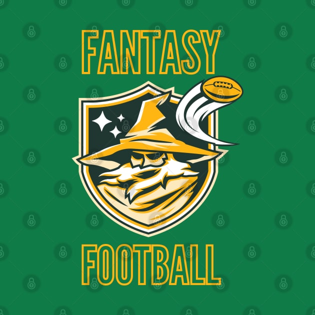 Fantasy Football (Green Bay) by Pine Tree Tees
