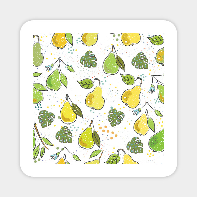 Pear Magnet by Kristina Stellar Scandinavian Land